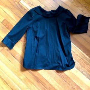 Talbots Audrey Hepburn collar shirt.